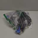 BULLTOOLS Drain Auger, 25FT Drain Clog Remover with Drill Adapter, Flexible Snake Drain Hair Removal Tool for Kitchen Sink, Bathtub, and Shower Comes with Gloves and Storage Bag (Bule)