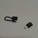 Mini Wireless CarPlay Adapter for Apple iPhone iOS 10+,No Delay & Fast, Plug & Play, Multi-User Seamless Connection for Convert Wired to Wireless Carplay Dongle for 2016+ Cars, USB-A/Type-C Port