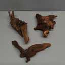 EFFIELER Natural Driftwood for Aquarium Decor  6-10 INCH Unique Size Real Wood Branches for Fish Tank, Reptile Habitat, Terrarium, Hermit Crab, Shrimp Tank,Safe for Aquatic Pets