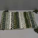 Kevin Textile Spring 12x20 Inch Lumbar Throw Pillow Cover 1 Pack Boho Decorative Soft Chenille Thread Woven Tufted Textured Rectangle Cushion Case Accent for Living Room Couch Sofa Bed, Green