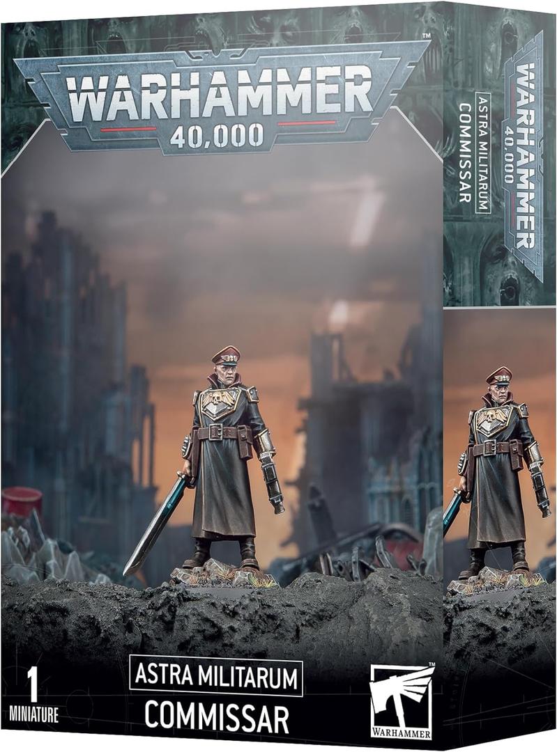 Games Workshop Warhammer 40K: Astra Militarum - Commissar
