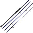 Fiblink Surf Spinning Fishing Rod Carbon Travel Surf Rod 3 Piece Spinning Fishing Rod 11' (3pc 11ft-Spinning)