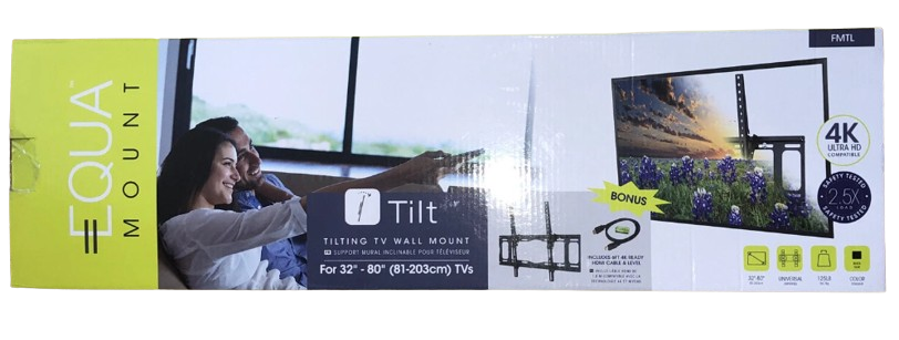 Equa Mount Tilting TV Wall Mount For 32” - 80” TVs Model: FMFL