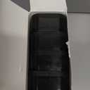 8 Pack Furniture Risers Adjustable Bed Risers Heavy Duty Lifts Height 1 or 2 Inch, Square Stackable Bed Risers 1 or 2 Inch for Desk Leg Table Couch Sofa Chair Bed Frame Legs Dorm, Black