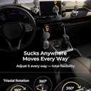 LISEN Qi2.2 25W Magsafe Car Mount Charger, [2026 Upgrade Bigger Suction Cup & Faster Charging Speed]360 Vacuum Suction Cup Phone Mount, Wireless Car Charger, 25W for iPhone 17 16 (Ios26),15W for 15-12