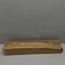 ENJOYBASICS No Drill Curtain Rods for Window 48 to 84 Inches, 5/8 Inch Diameter Renter Friendly Drapery Rod with Adhesive Brackets without Drilling, Adjustable from 27 to 90 Inches, Bronze