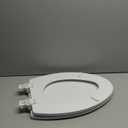 Bemis 1500EC 390 Lift-Off Wood Elongated Toilet Seat, Cotton White (Pack of 1)