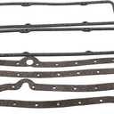Overhaul Gasket Adapter Kit Full Set Overhaul Gasket 260-1000 for Small Block Chevy 327 350 Intake Exhaust Gasket Seal Repalcement