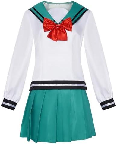 IMDAET Anime Cosplay Costume for Saiki K Cosplay Costume Full Set，Girls and Women Anime Uniform Halloween Outfit, 2XL