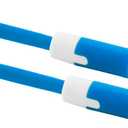 Uber 3.5mm Aux Cable 4 Pack, 3 ft. Light Blue, Male to Male Auxiliary Cord, Stereo Audio, for Headphones, Car, Stereo Speakers, Smartphones, 85170