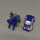 Collision Transforming Dinosaur Car Toy, 2 Magnetic Cars Transform into Dinosaur Toys for Kids Toddler Fun Deformation Robot Dino Car Christmas Birthday Gift Toys for Boys Girls(Blue Dragon)