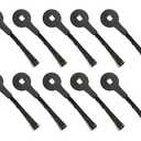 10PCS Side Brushes Compatible with All Shark IQ and AI Series R101AE (RV1001AE),RV1100,RV1101,RV2011DRUS, RV912S,R100, Shark AI AV2501S,AV2501AE,RV2502AE Robot Vacuum Models