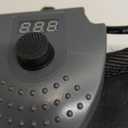 Heated Floor Mat Under Desk for Foot Warmer - Wider 110V Adjustable Temperature Electric Heating Pad - Carbon Crystal & Energy Saving Feet Warmers for Office,Home (Black)