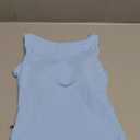 SUUKSESS Women Padded Open Back Boat Neck Tank Tops Double Lined Basic Shirts Size XS