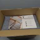 YDKGL 15PC Stair Treads Non-Slip Washable Peel and Stick Stair Treads for Wooden Steps Indoor Reusable Stair Carpet Treads Adhesive Stair-Runner Rugs for Kids and Dogs Elder（8"x30" Gray）