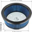 HD-0800 29442-99e Air Filter for Harley Davidson Road King Electra Glide Screamin Eagle Road Glide Dyna Softail Springer Ultra Classic FatBoy Wide Street Super Glide 2944299C 2944299A 2944299B