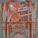 My First Baby Doll Stroller for Toddlers 3 Year Old Girls, Little Kids | Toy Stroller with Bottom Storage Basket, Foldable Frame, Canopy, Seatbelt (Floral)