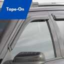 IG Window Visors Fit for 2007-2014 Toyota FJ Cruiser, Out-Channel Rain Guards Vent Wind Deflectors 4PC, Car Accessories for 07-14 FJ Cruiser