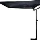 Sunshade Canopy Accessory Bundle for Mobility Scooters – Includes Universal Canopy, Large Rear Storage Basket & Multi-Accessory Mount – Shade, Storage & Versatility On The Go (Black)