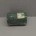 Pack of 6 FLOFARE Round Floral Foam Blocks for Fresh and Artificial Flowers, (6" X 1.5"), Dry & Wet Green Flower Foam for Flower Arrangements and Florist Supplies