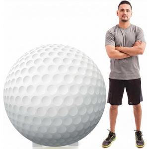 Capoda 3.9 ft Large Golf Party Signs Decoration Sports Cardboard Cutout Stand up Backdrop for Golf Birthday Decor Balls Photo Viewing Events Game Day Celebrations Supplies