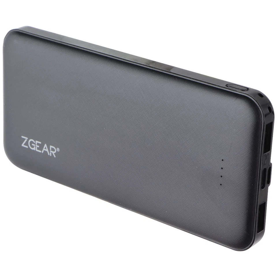 ZGear 10000 mAh Slim Dual Charging Port Power Bank