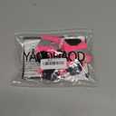 YAODHAOD Dog Shoes for Winter, Dog Boots & Paw Protectors, Fleece Warm Snow Booties for Puppy with Reflective Strip Anti-Slip Rubber Sole for Small Medium Size Dogs,Size 3: 1.5"x1.3" (L*W),Pink