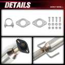 HIGHBRICK Catalytic Converter Compatible with 2011-2016 Hyundai Sonata 2.4L,2011-2013 Kia Optima 2.4L (EPA Compliant)