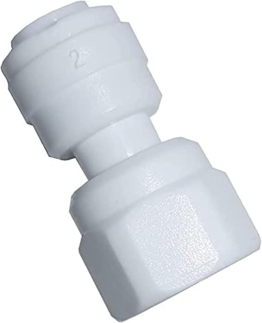YZM 1/4"Female Thread to 3/8" Tube O.D. Quick Connector fittings Water Purifiers Filters Reverse Osmosis Systems accessories set of 5.
