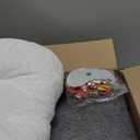 PETKARAY Cat Christmas Tree Cave Bed, Pre-Assembled Felt Cat Cave House, Cozy Kitten Hideaway with Plush Cushion, for Indoor Cats