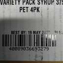 Torani Flavored Drink Syrup Café Variety Pack, 12.7 fl oz, Set of 4 Flavors Include Vanilla, Salted Caramel, Classic Hazelnut & French Vanilla, BBD 05/19/2027