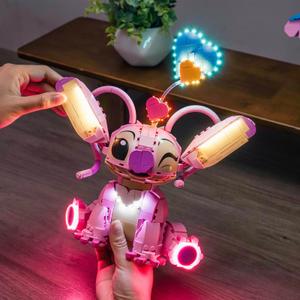 Upgraded RC LED Light Kit for Lego 43257 Angel USB Connecting Lighting Set Compatible with Lego 43257(Lights Only, No Lego Models)