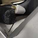 DREAM PAIRS Women's Chunk Low Heel Pump Sandals, Black, Suede, 7.5W