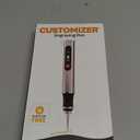 Resparked Customizer Engraving Pen (Formerly Culiau): Ultimate Cordless Portable Tool for Artists & DIYers - Engrave 50+ Surfaces - Beginner Friendly - Rechargeable - Free 30 Bits & Mastery Guide
