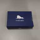 Mulberry Silk Sleeping Eye Mask, ALASKA BEAR Wraparound Style Comfort Ear Muff Blindfold and Soft Headband for Full Blackout and Hair Protection, Adjustable