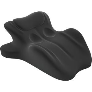 SoirFanTlio Multifunctional Pillow, Featuring Breathable Memory Foam Waist Support, Large Size with high Resilience, Provides Comprehensive Support (Black)