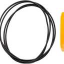 Car Sunroof Rubber Seal Strip Windshield Seal Strip Wind Noise Reduction Kit Anti-Dust Skylight Sealing Strip for Tesla Model Y with Installation Tool (for Model Y)