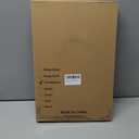 Aayoruro Serving Tray with Handles Set of 3 Rectangular Large Serving Platters 16.5/14.9/13.2 Inch White Plates for Dinner, Party, Entertaining, Transparent