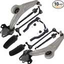 Detroit Axle - 10pc Front End Suspension Kit for 2015-2021 Ford Edge
2016-2018 Lincoln MKX, 2 Lower Control Arms with Ball Joint 2 Sway Bar Links 4 Inner Outer Tie Rods 2 Boots Replacement