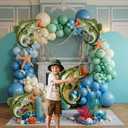 4 Pcs Large Sea Bass Foil Balloons, Realistic Fish Balloons for Ofishally One Birthday Decorations, Gone Fishing Theme Party Supplies, Let's Go Fishing Baby Shower, Fisherman Birthday Decor