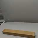 ChrisDowa Cordless Zebra Blinds for Windows, Dual Layer Free-Stop Light Filtering Window Roller Shades, Pull Down Privacy Zebra Shades for Home, Office, Bedroom, Door (23" W x 72" H, White)