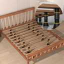 Wlrrcwdttc 4 Pcs Adjustable Height Bed Support Legs 6.9-9.8 inch, Bed Frame Center Support Legs for Bed Frame/Bed Center Slat,Bed Support Reinforcement Parts Bed Slats Support Leg Bed Replacement Legs