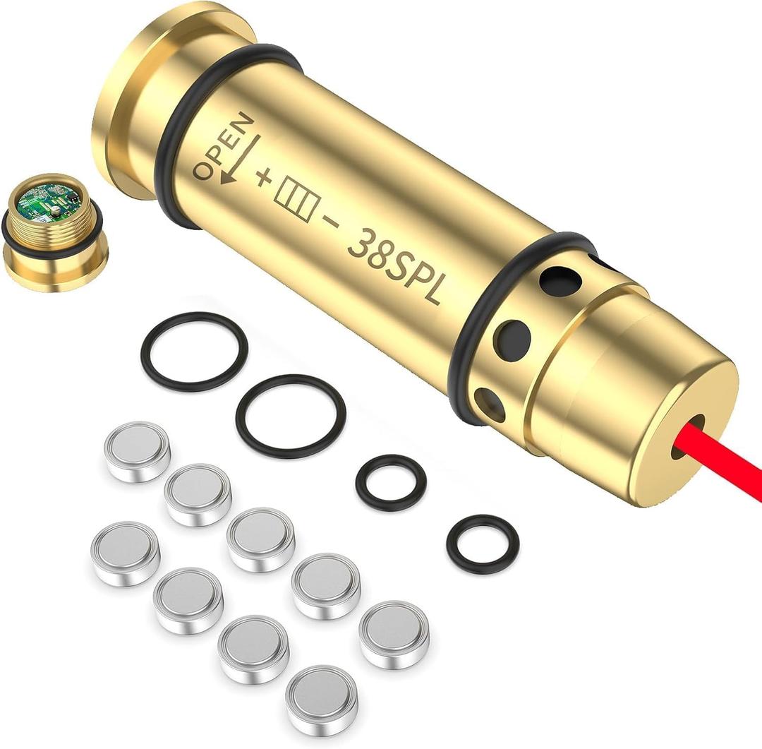 Laser Training Cartridge for .38SPL/.357mag Dry Fire Training System for Hunting and Shooting