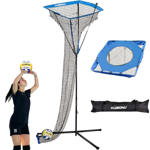 KuiBonu Volleyball Setter Trainer Net - Adjustable Height Volleyball Target Net with Sturdy Steel Base | Perfect for Serving, Spiking and Setting Training