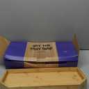 Bamboo Hot Tub Tray Table, Waterproof, UV-Coated Side Table Caddy with Anti-Slip Backing for Drinks, and Essentials, 17" x 7.5"