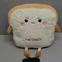 Cute Heating Pad for Period Cramps Menstrual Pain Relief, Soft Cuddly Large 14" Hot Plush Bread USB Electric Heat Pads, Back & Lumbar Pain Relief Stuffed Animals Funny Gifts for Women Teen Girls