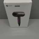 slopehill Professional Ionic Hair Dryer, Powerful 1800W Fast Drying Low Noise Blow Dryer with 2 Concentrator Nozzle 1 Diffuser Attachments for Home Salon Travel (Black)
