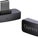 Questyle QCC Dongle Pro [MFi Certified] USB-C Bluetooth Audio Adapter with LDAC,aptX Lossless&aptX-Adaptive,Low Latency Bluetooth 5.4 Dongle for PS5,Wireless Lossless Transmitter for PC/Headphones