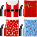 200 Pcs Large Christmas Poly Mailers 10 x 13 Inch Waterproof Christmas Mailer Envelopes Holiday Shipping Bags for Small Business Xmas Gifts(Xmas Red)