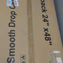 Art3d 10-Pack Smooth Drop Ceiling Tile 2ft x 4ft - Fire-Rated, Waterproof, Reusable - Premium PVC, No Sag and Breakage - Cover 80 Sq. Ft, White